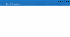 Desktop Screenshot of carrymeproductions.org
